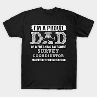 Dad Survey Coordinator T-Shirt